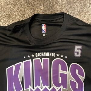 Sacramento Kings De’Aaron Fox Black T-Shirt